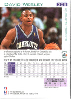1997 Fleer Traditions Crystal David Wesley #308
