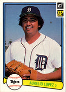 1982 Donruss Aurelio Lopez