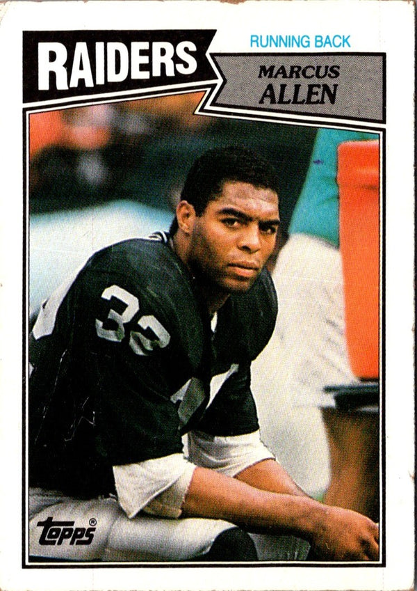 1987 Topps Marcus Allen #215