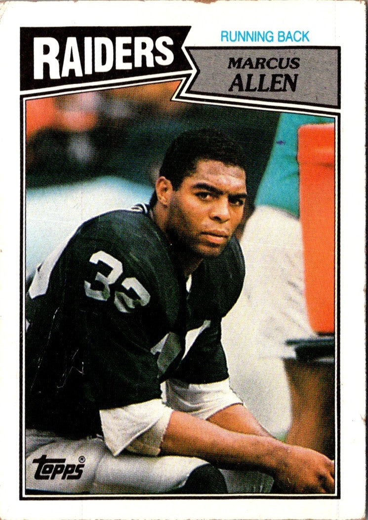 1987 Topps Marcus Allen