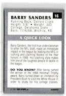 1991 King B Discs Barry Sanders
