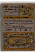 1974 Topps Steve Spurrier #215