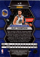2022 Panini Klay Thompson #34