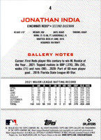 2022 Topps Gallery Jonathan India #4
