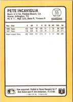 1988 Donruss Baseball's Best Pete Incaviglia #55