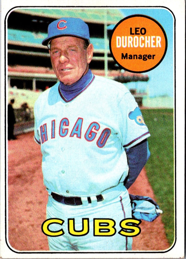 1969 Topps Leo Durocher #147 EX