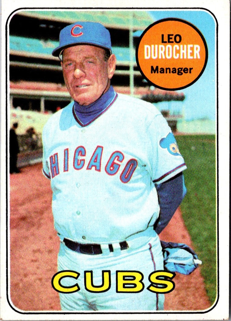 1969 Topps Leo Durocher