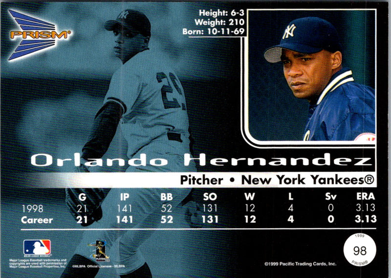 1999 Pacific Prism Orlando Hernandez