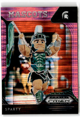 2019 Panini Prizm Draft Picks Prizms Pink Pulsar Sparty #67