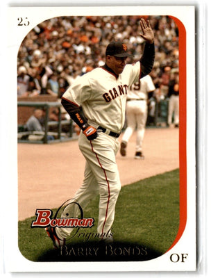 2006 Bowman Originals Barry Bonds #25