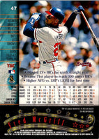 1997 Stadium Club Fred McGriff #47