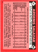 1986 Topps Traded Angel Salazar
