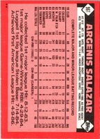 1986 Topps Traded Angel Salazar #96T