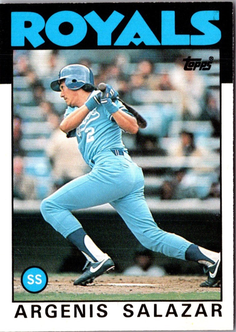 1986 Topps Traded Angel Salazar