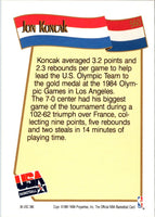1991 Hoops Jon Koncak #560