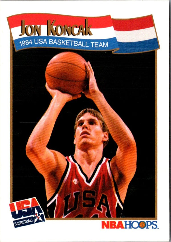 1991 Hoops Jon Koncak #560