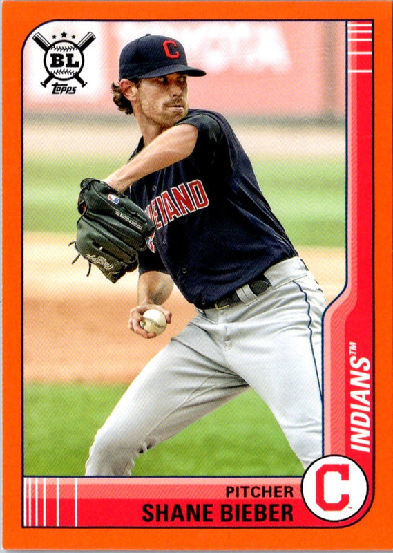 2021 Topps Shane Bieber #177