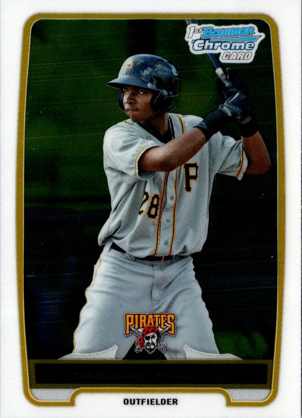 2012 Bowman Chrome Prospects Gregory Polanco #BCP182