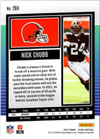 2022 Score Nick Chubb #204