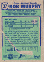 1990 Topps Rob Murphy #37 Rookie