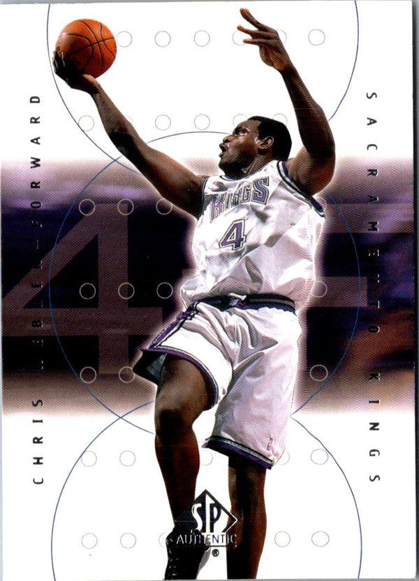 2001 Upper Deck Hardcourt Chris Webber #70