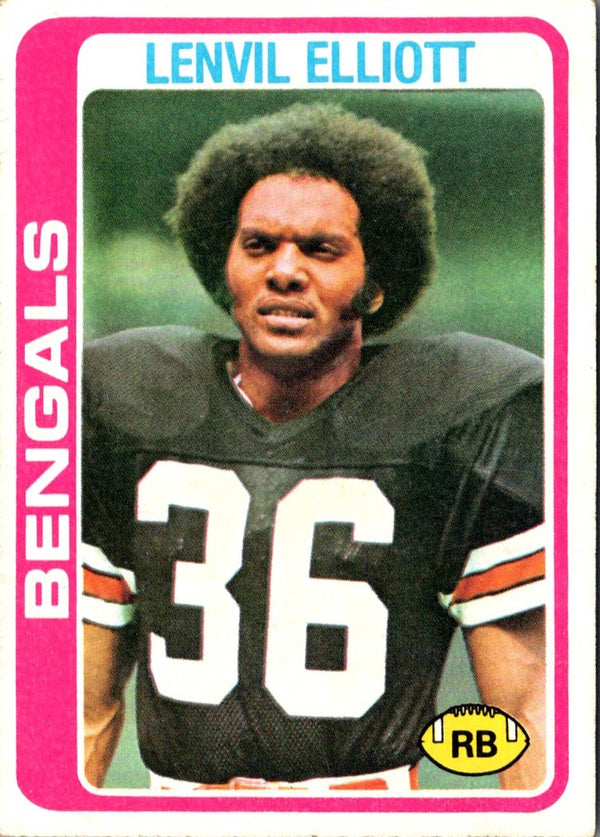 1978 Topps Lenvil Elliott #309