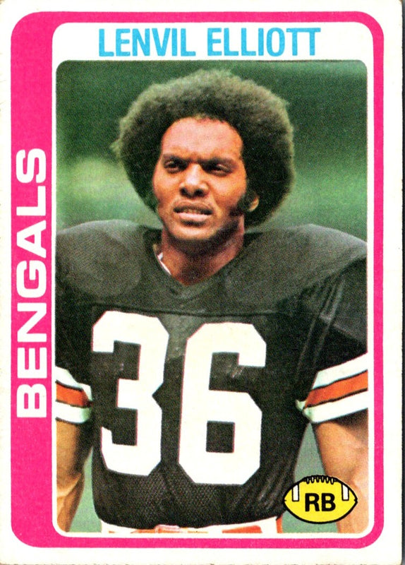 1978 Topps Lenvil Elliott #309