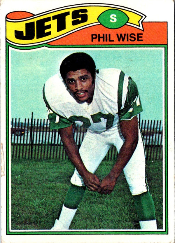 1977 Topps Phil Wise #377 Rookie NR-MT