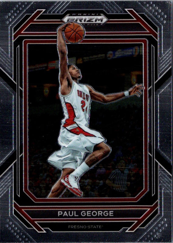 2023 Panini Prizm Draft Picks Choice Blue/Yellow/Green Paul George #58