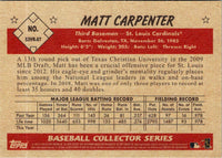 2019 Bowman Heritage Matt Carpenter #53VR-87