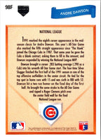 1991 Upper Deck Final Edition Andre Dawson #98F