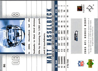 2005 Upper Deck Rookie Debut Matt Hasselbeck #86