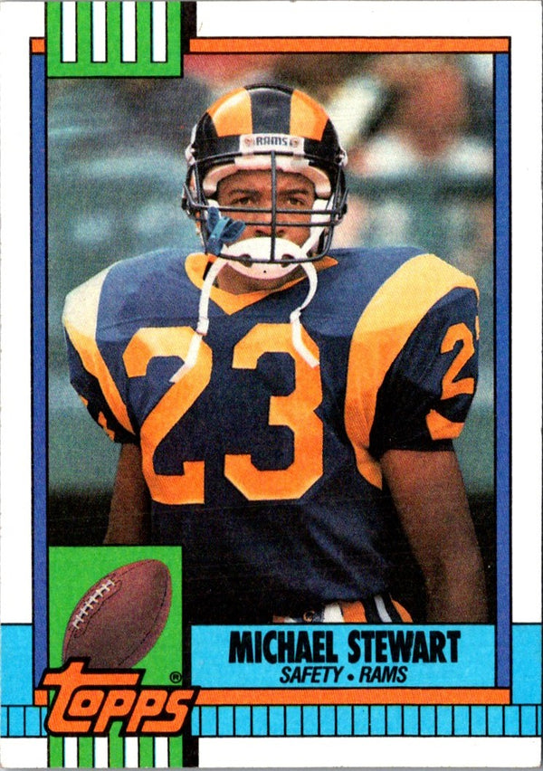 1990 Topps Michael Stewart #83 Rookie