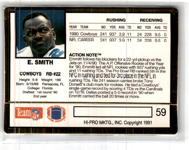 1991 Action Packed Emmitt Smith