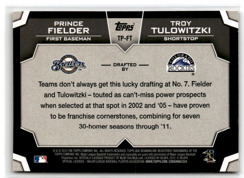 2011 Topps Troy Tulowitzki
