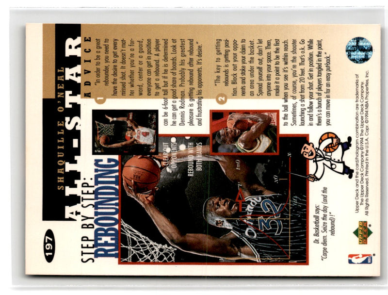 1994 Collector's Choice Shaquille O'Neal