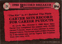 1989 Topps Gary Carter #3