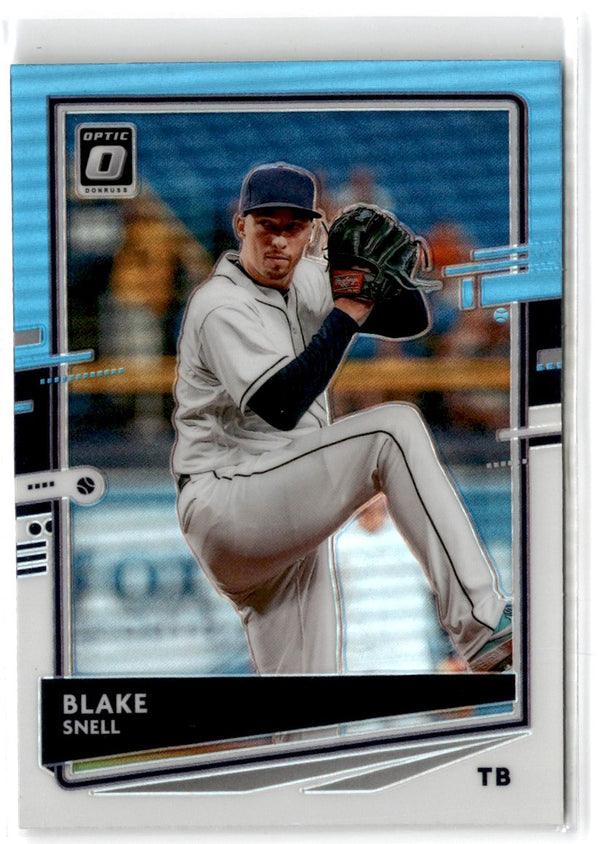 2020 Donruss Optic Carolina Blue and White Blake Snell #172