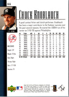 2001 Upper Deck Chuck Knoblauch #144