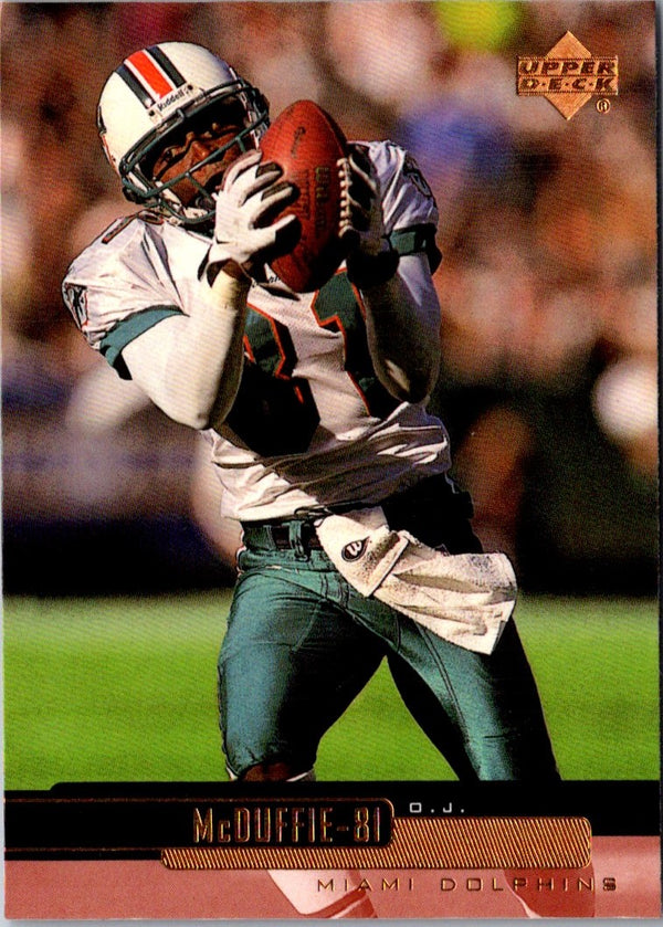 1999 Upper Deck Victory Miami Dolphins Checklist #132