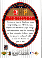 2002 Upper Deck World Series Heroes Cy Young #60