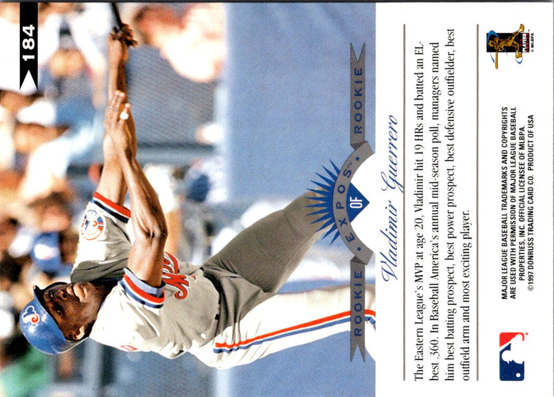1997 Leaf Vladimir Guerrero