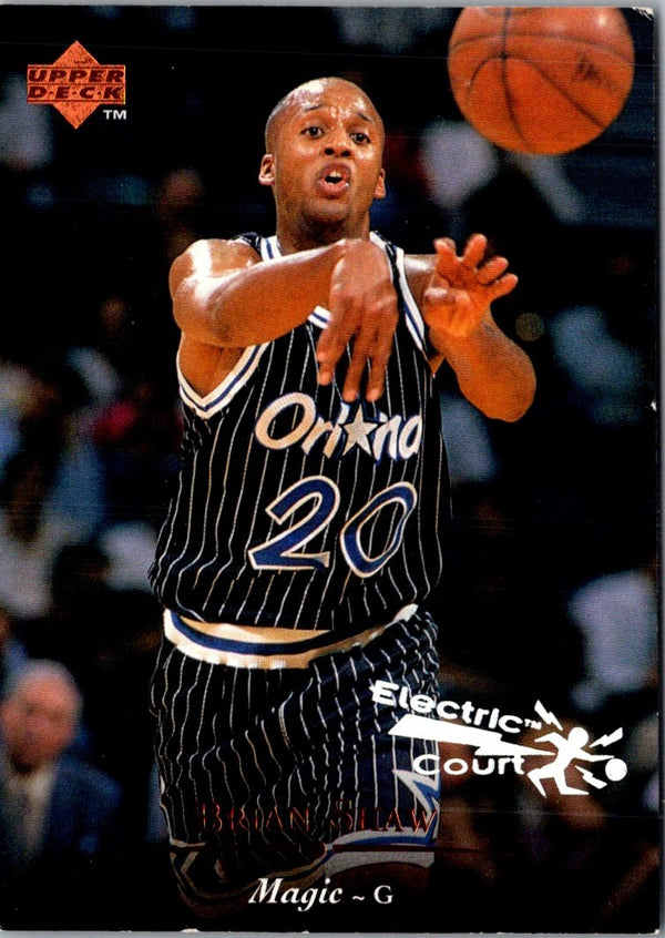 1995 Upper Deck Electric Court Brian Shaw #235