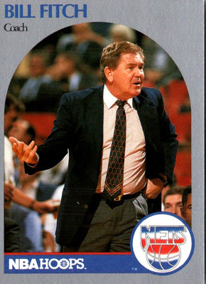 1990 Hoops Bill Fitch #321