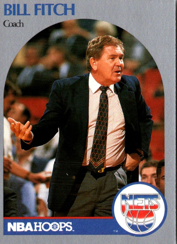 1990 Hoops Bill Fitch #321