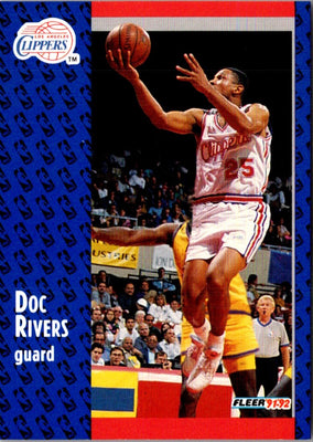 1991 Fleer Doc Rivers #298
