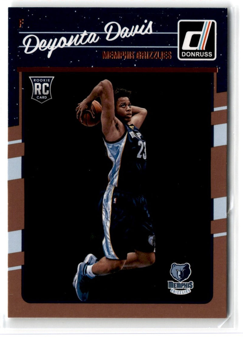 2016 Donruss Deyonta Davis