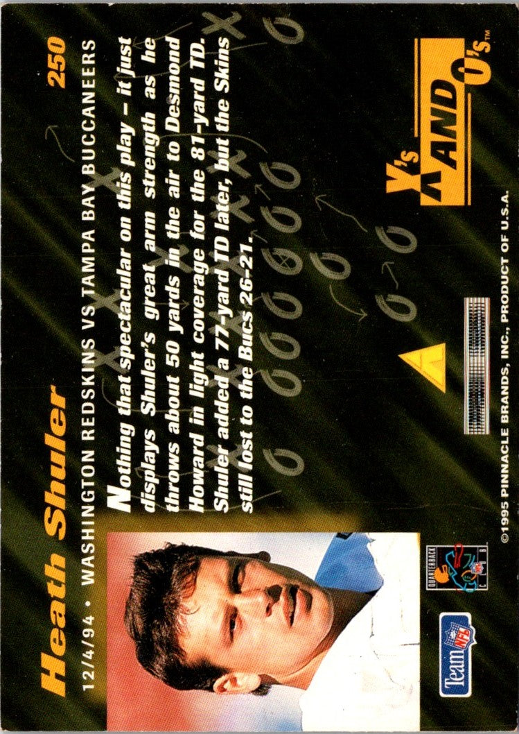 1995 Pinnacle Club Collection Heath Shuler