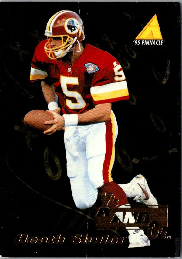 1995 Pinnacle Club Collection Heath Shuler #250