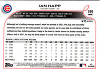 2022 Topps Chrome Ian Happ #199